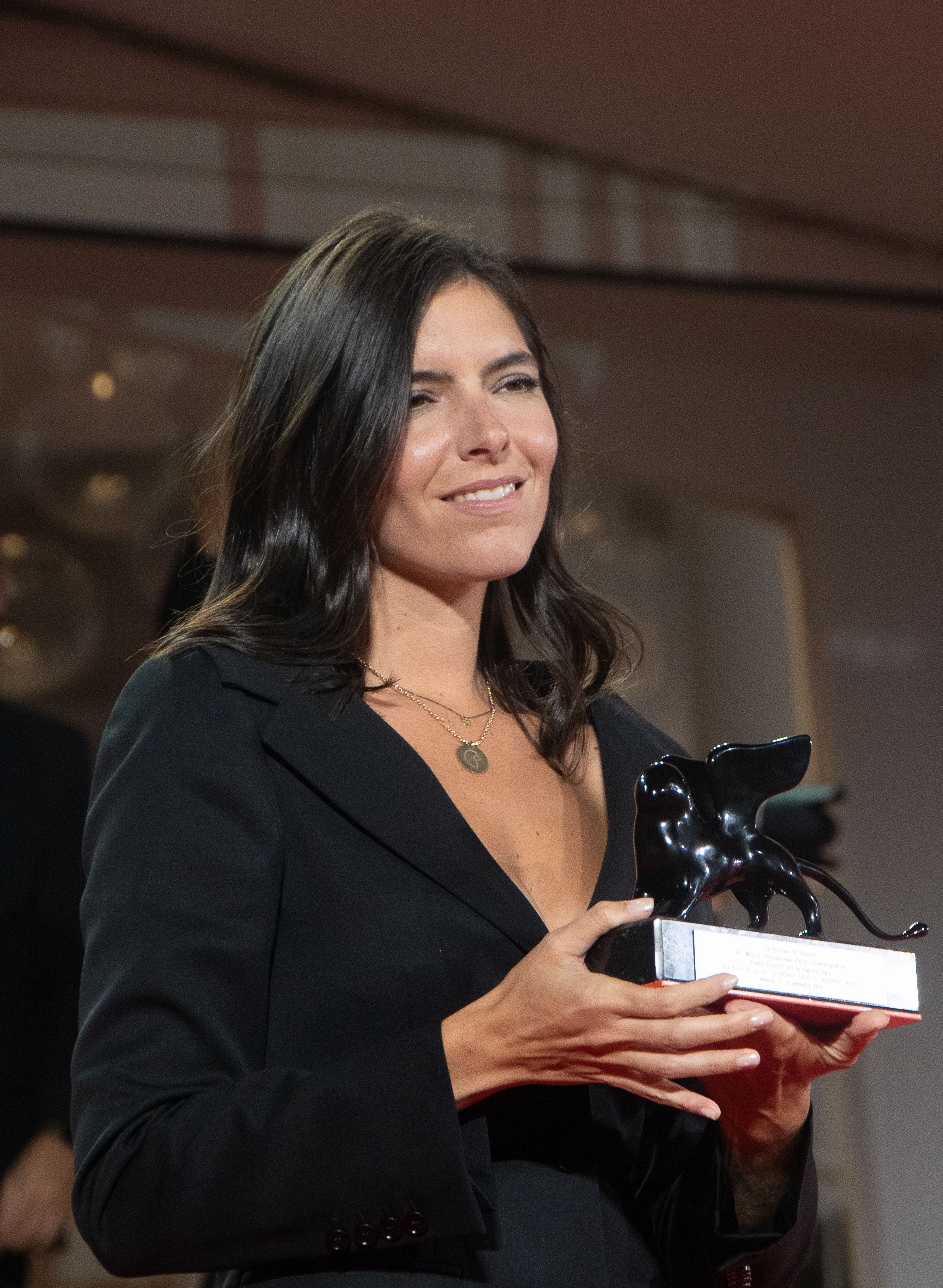 — italie venise cinema 83rd mostra del cinema 12 09 2026 golden lions winner photocall jacqueline lentzou